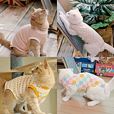 아리캣 [오가닉·무형광] 고양이 환묘복 / 중성화옷 / 중성화복